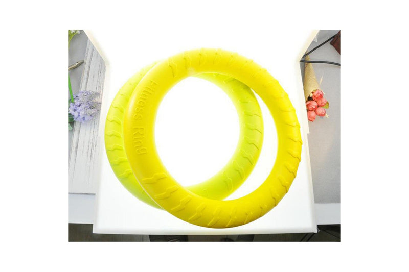 Medium 20cm Lightweight Dog Toy Chew Durable Floating Training Ring for Chewers Pet