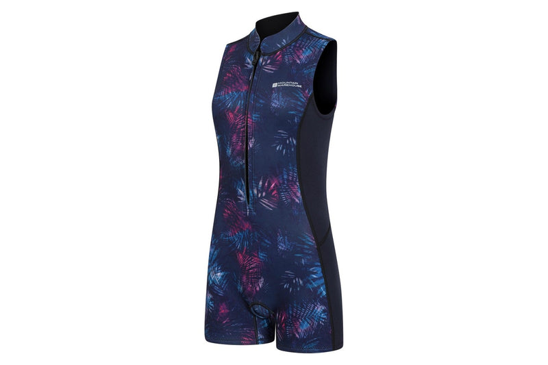 Mountain Warehouse Womens/Ladies Shorty Sleeveless Wetsuit (Navy) (12 UK - 14 UK)