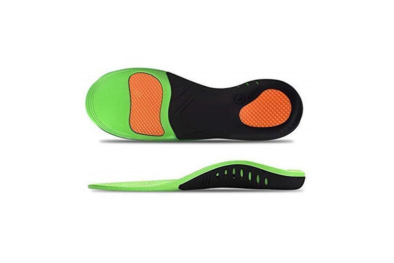 1 Pair of Unisex Flat Feet Arch Support Insoles Orthotic Shoe Insoles Suitable for EUR47-49