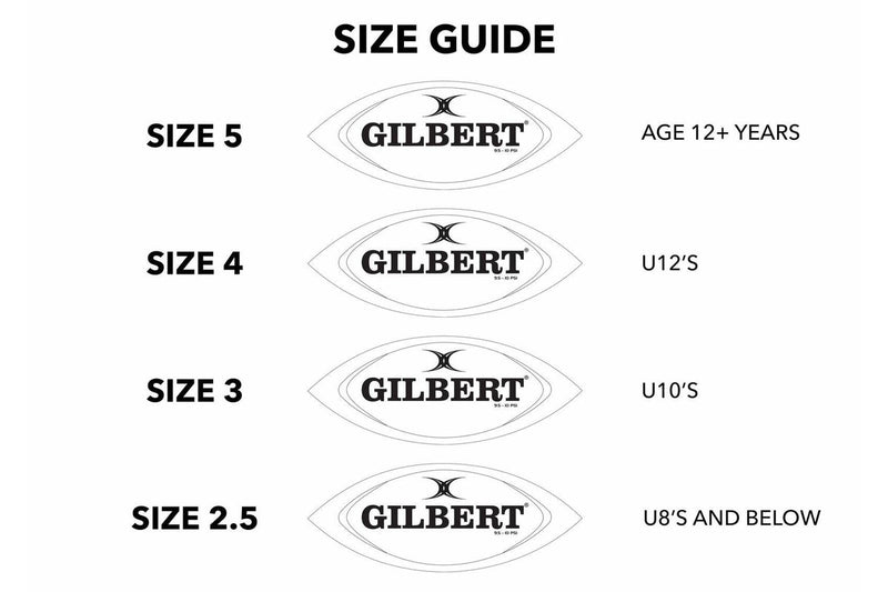 Gilbert: Pathways Match Rugby Ball - Size 4