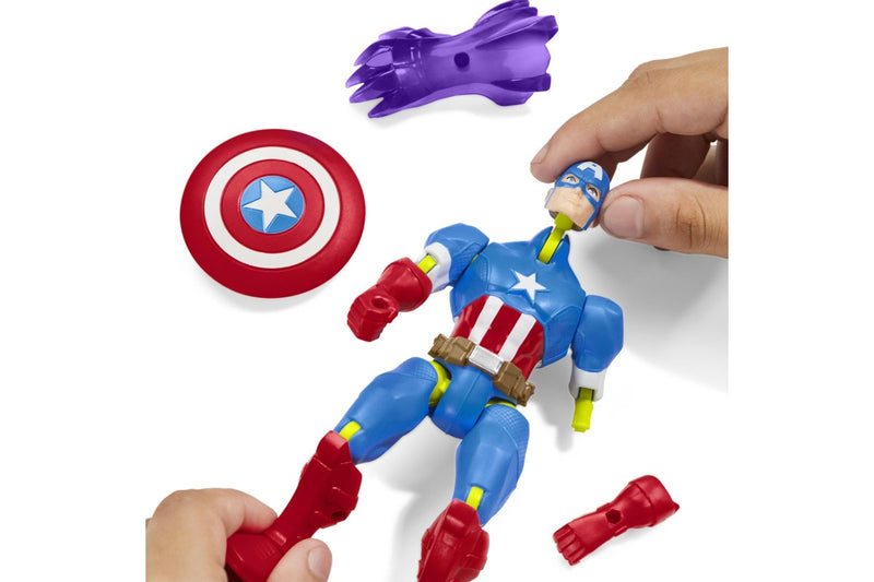 Mixmashers: Marvel Captain America - 5" Action Figure