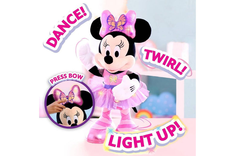 Dinsey Junior Butterfly Ballerina Minnie Mouse Singing Talking Toy 3+