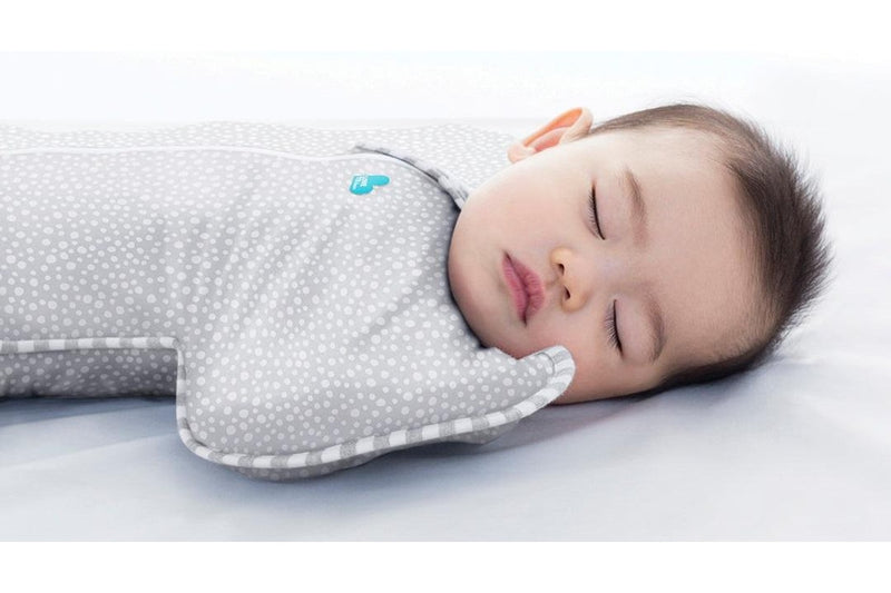 Love to Dream: Swaddle UP Bamboo 1.0 TOG - Wave Dot Grey (Medium)