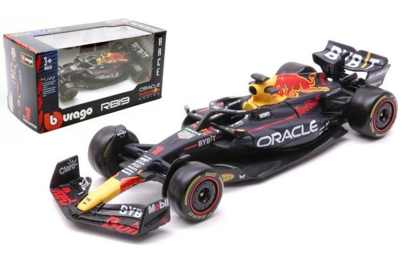 Bburago: 1:43 Diecast Vehicle - Redbull Racing (RB19 #1 Verstappen)