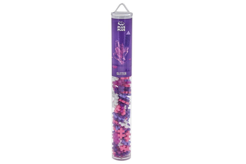 Plus-Plus: Glitter Mix Tube (100pc)