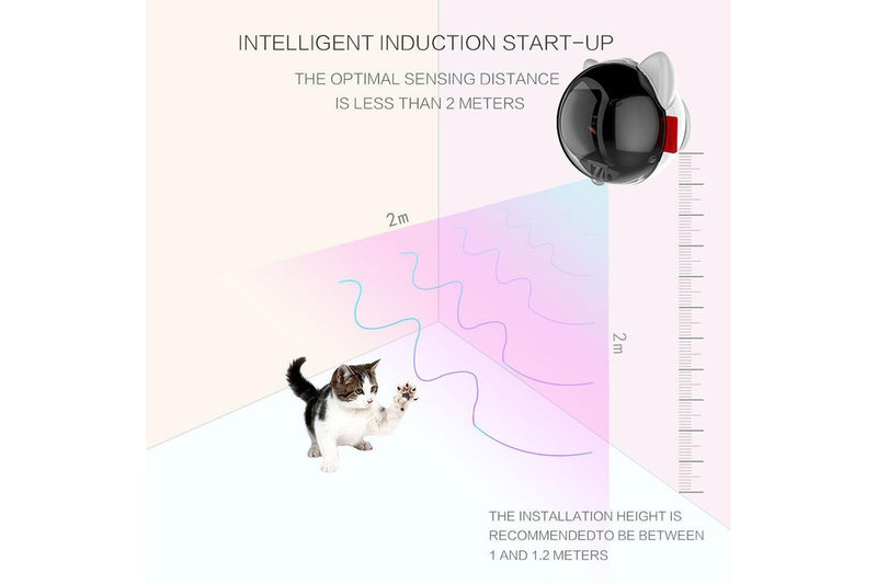 Bentopal Smart LED Light Pointer Rechargeable Electric Pets Cat Dog Toy