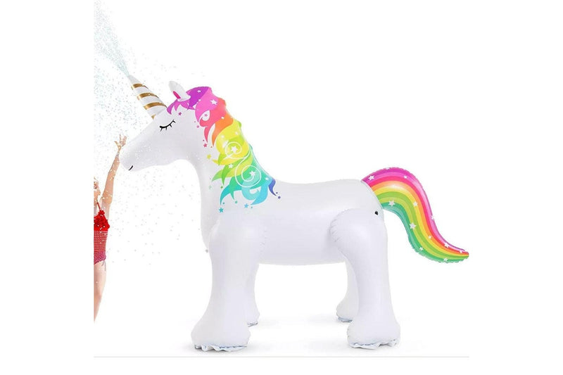 Giant Unicorns Inflatable Sprinkler Summer Outdoor Yard Water Spray Toy Style 2