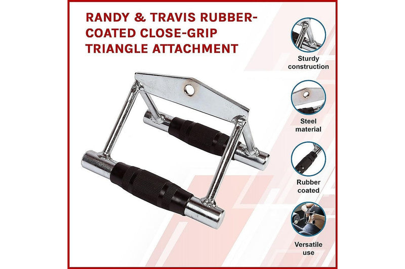 Randy & Travis Rubber-Coated Close-Grip Triangle Attachment