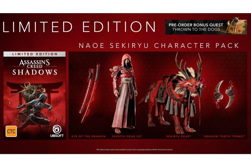 Assassin's Creed: Shadows Limited Edition