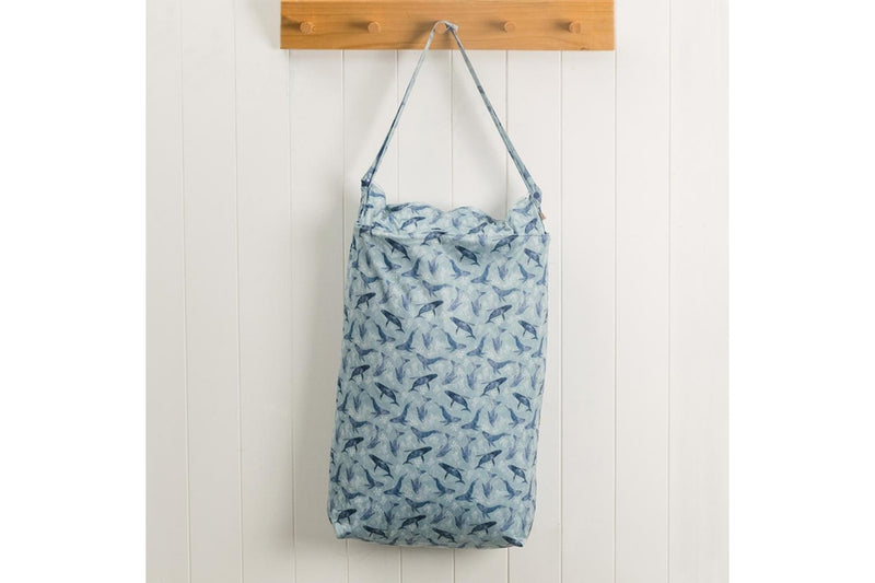 Nestling: XL Double Pocket Wet Bag - Whales