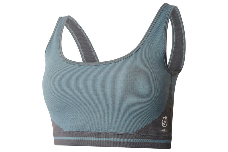 Dare 2B Womens/Ladies Don´t Sweat It Recycled Bikini Top (Bluestone/Orion Grey) (S)