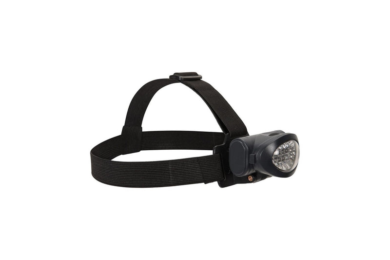 Mountain Warehouse 10 LED Lights Head Torch (Charcoal) (One Size)