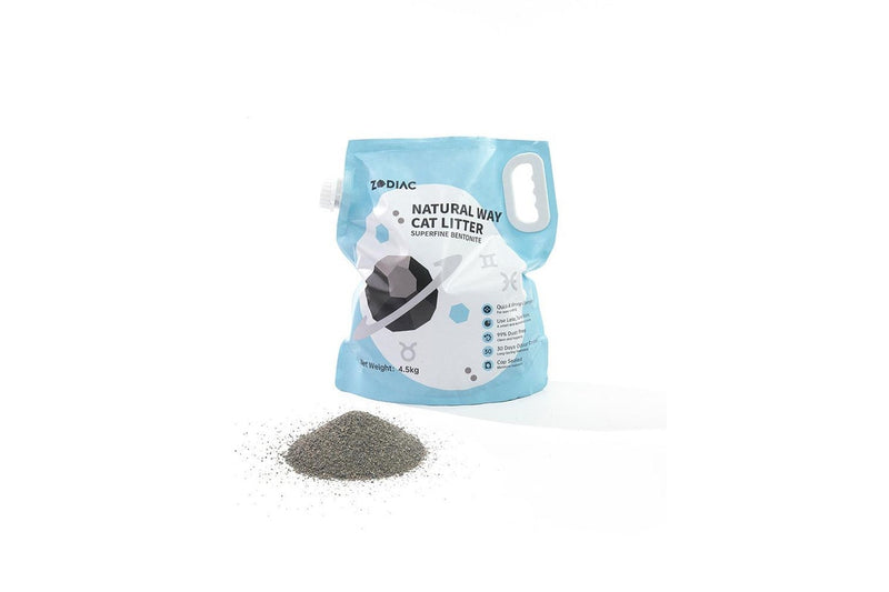 Zodiac Natural Way Superfine Bentonite Cat Litter 4.5Kg - One Size