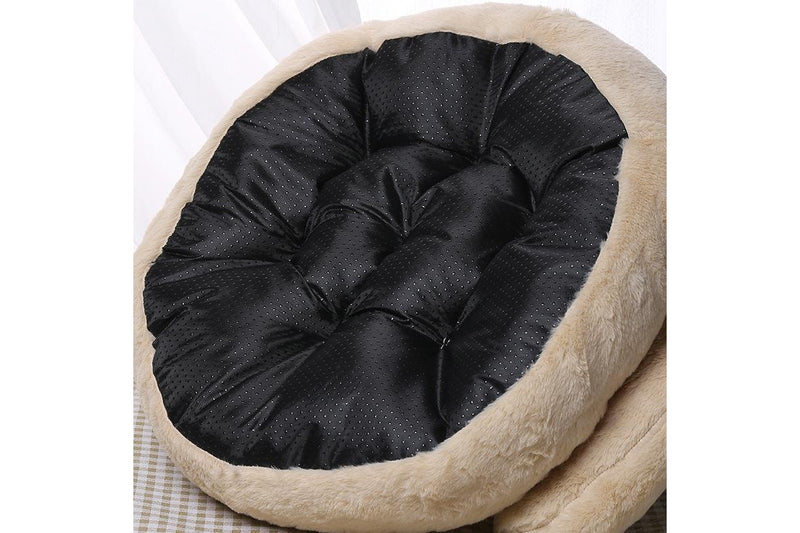 ZOOMIES Bear Dog Bed - Brown