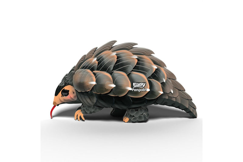 Eugy: Pangolin - 3D Cardboard Model