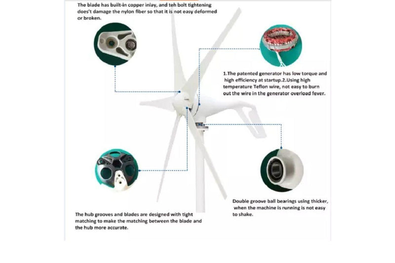 Wind Turbine Generator 12V for Wind