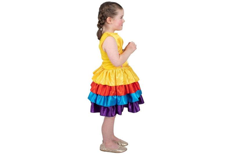 The Wiggles: Multi-Coloured Ballerina Dress - Kids Costume (Size: 3-5)