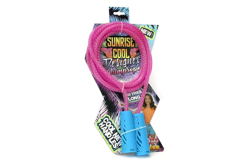 Wahu Kess Sunrise Cool Designer Jump Skipping Rope Kids Game Toy 6y+ Assorted