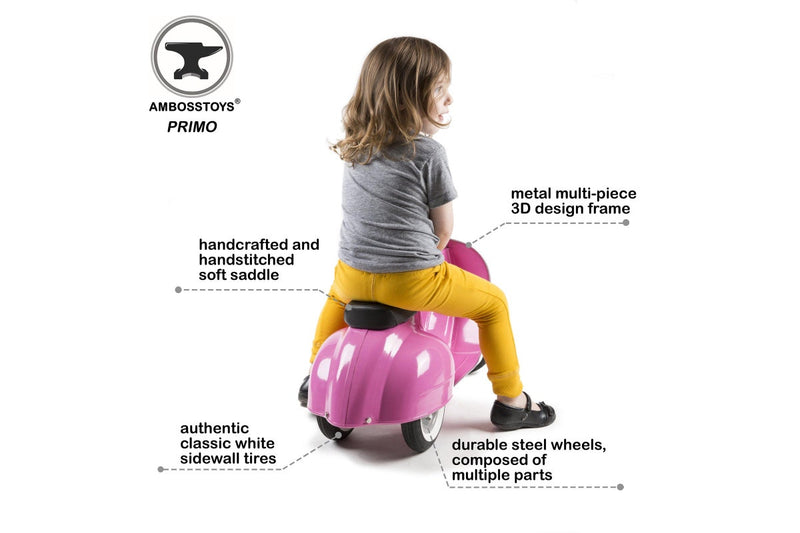 Ambosstoys - Primo Ride-on Scooter (Pink)