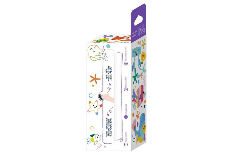 Haku Yoka: Mini Colouring Roll - Kit Sealife