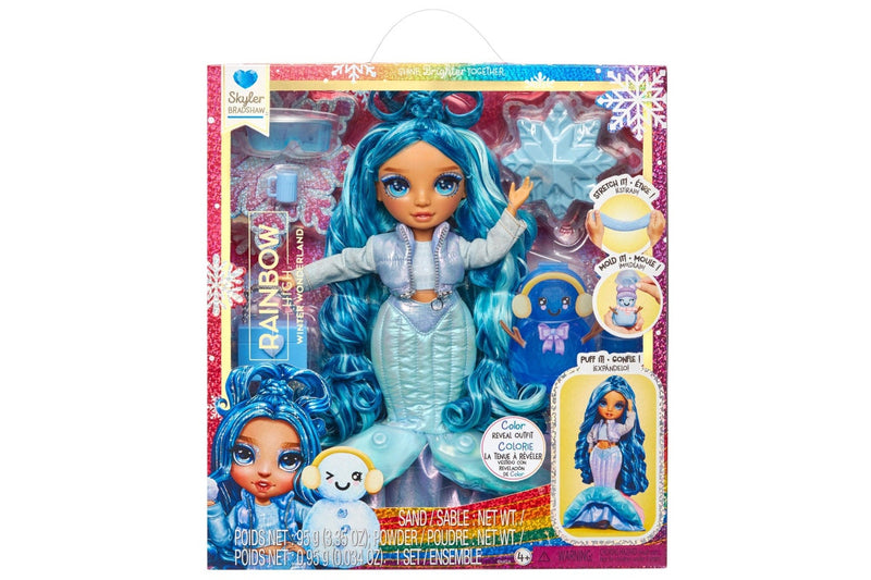 Rainbow High: Winter Wonderland Doll - Skyler Blue