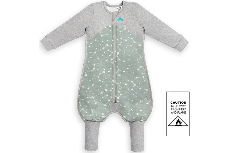 Love to Dream: Sleep Suit Organic Long Sleeve 1.0 TOG - Stellar Olive (6-12 Months)