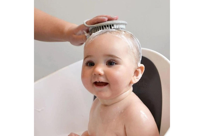 Shnuggle: Baby Shampoo Brush - Grey