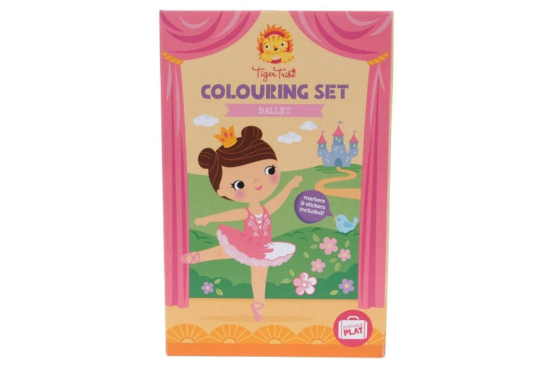 Tiger Tribe: Colouring Set - Ballet