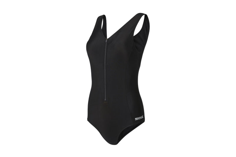 Regatta Womens/Ladies Wakefield One Piece Swimsuit (Black) (10 UK)