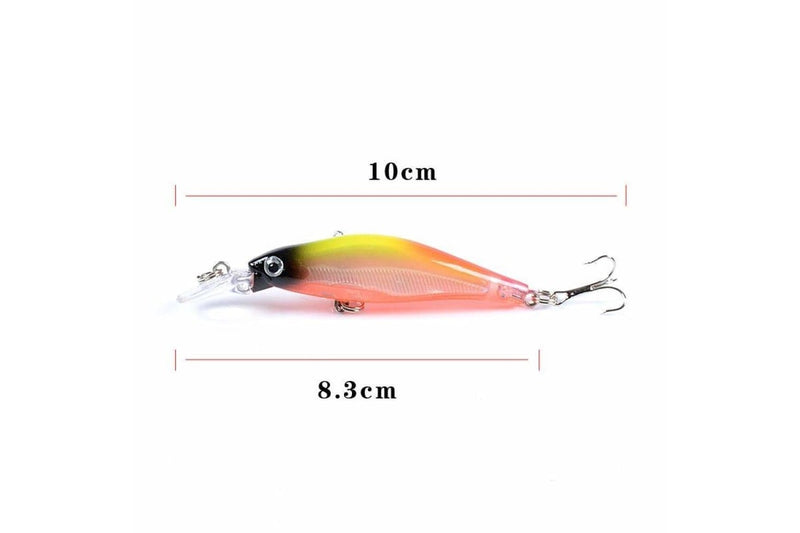 8cm/6.3g Submerged Mino Roadrunner Bait Bionic Hard Bait