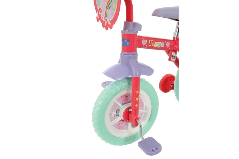 Peppa Pig My First 2 in 1 Training Bike (Pink/Purple/Green) (55cm)