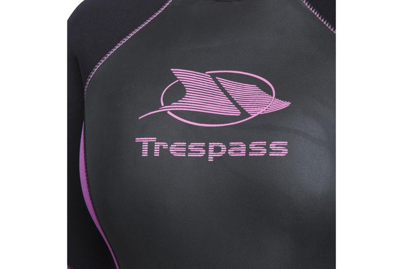 Trespass Womens/Ladies Aquaria Full Length Wetsuit (Black) (3XS)