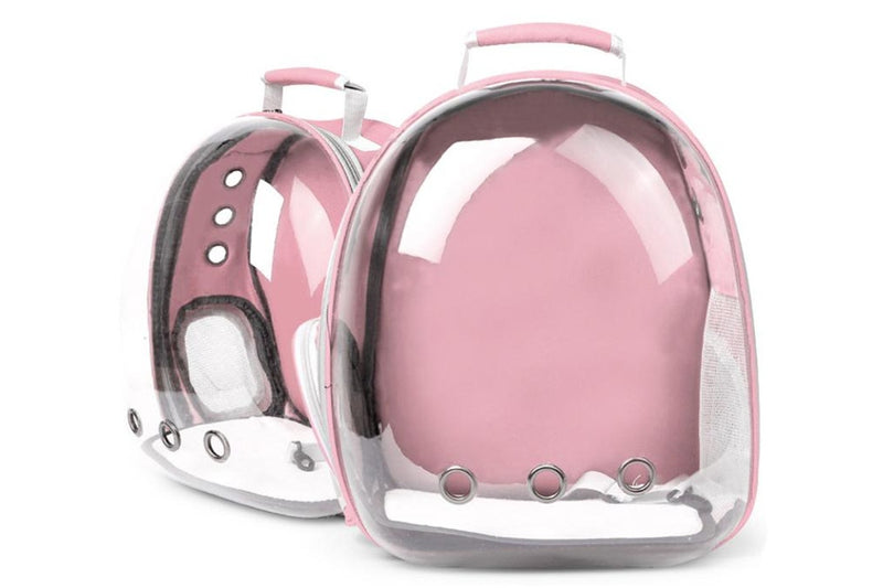 Cat Transparent Bubble Backpack Carrier-Pink