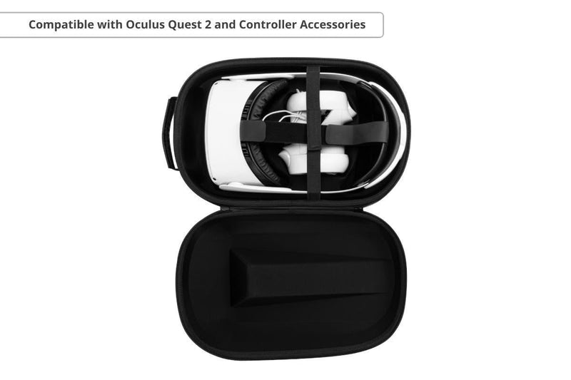 Hard Carrying Case for Meta Oculus Quest 2 - Elite Strap Compatible