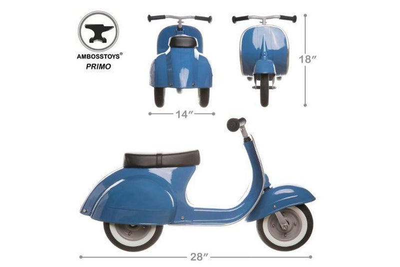 Ambosstoys - Primo Ride-on Scooter (Blue)