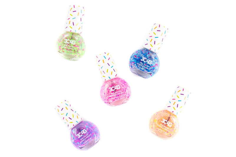 3C4G: Confetti Nail Polish - 5-Pack