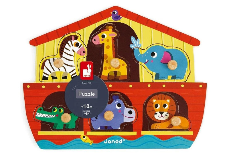 Janod: Noah's Ark Chunky Puzzle