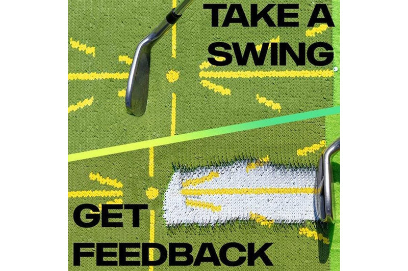 Golf Training Mat Wear Resistant Anti Slide Golf Swing Mat Mini Golf Practice Carpet for Training with Accessories Golf Impact Mat for Indoor/Outdoor