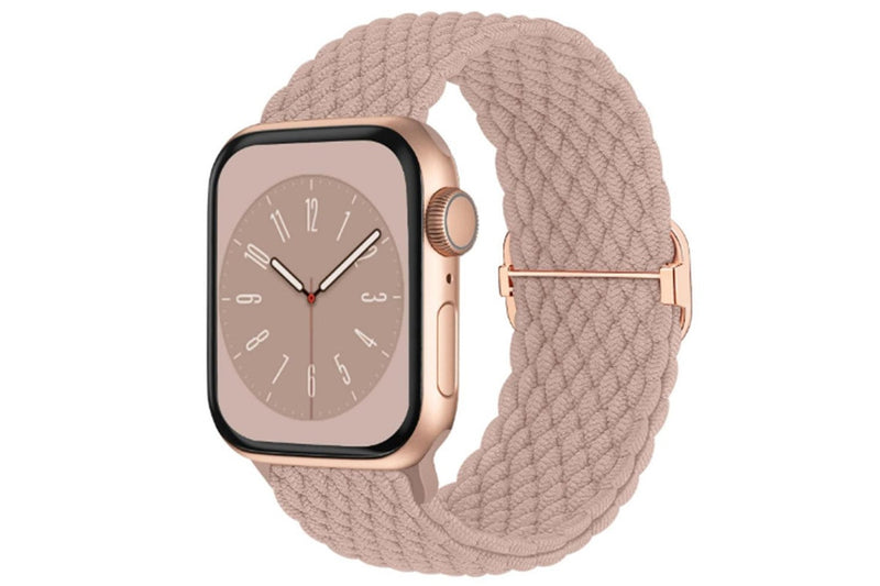 Adjustable Braided Loop Nylon Strap Compatible with Apple Watch Style 3