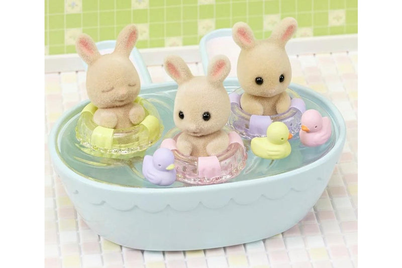 Sylvanian Families - Triplets Baby Bathtime Set