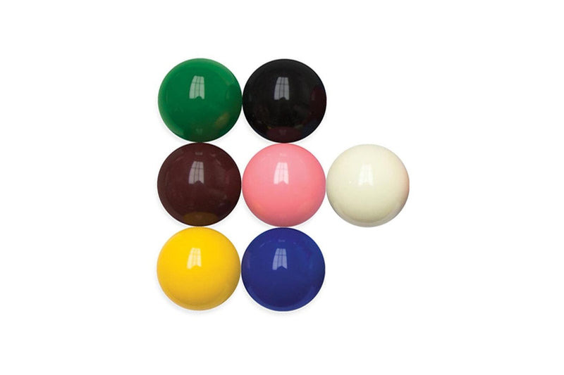 Formula Sports Standard Billards Pool Balls 2" Set 10 Red 6 Colour 1 White