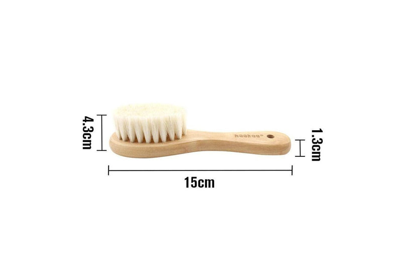 Haakaa: Goat Wool Baby Hair Brush