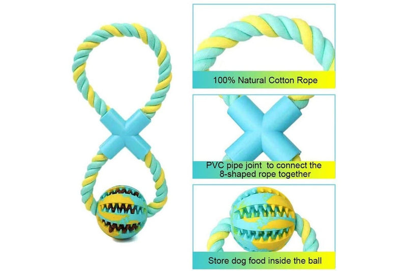 Durable Healthy Teeth Cleaning Rubber Chew Ball Toys For Medium Large Dogs