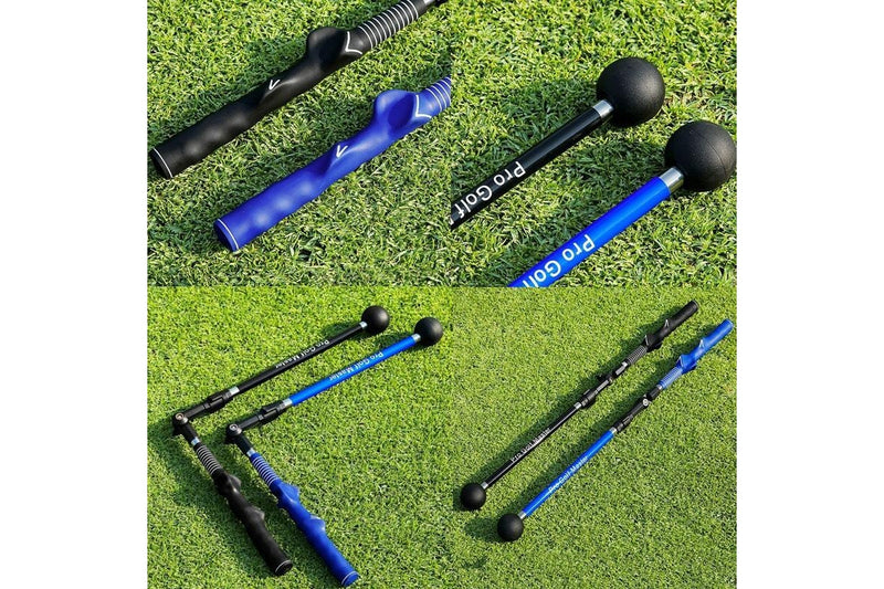 Hgb023 Foldable Golf Swing Trainer Correction Practitioner Adjustable Length Angle Trainer For Beginner