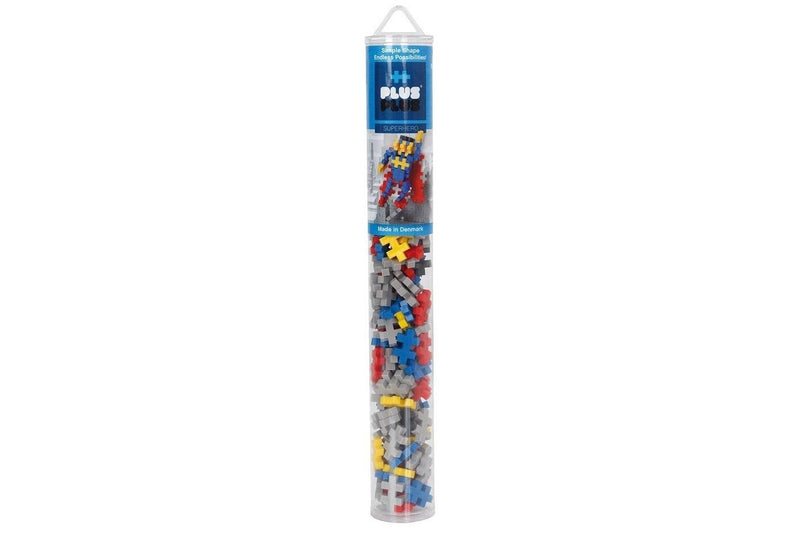 Plus-Plus: Superhero Tube (100pc)