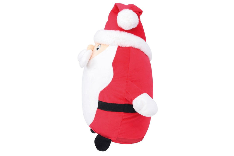 Mumbles Santa Claus Christmas Plush Toy (Red) (One Size)