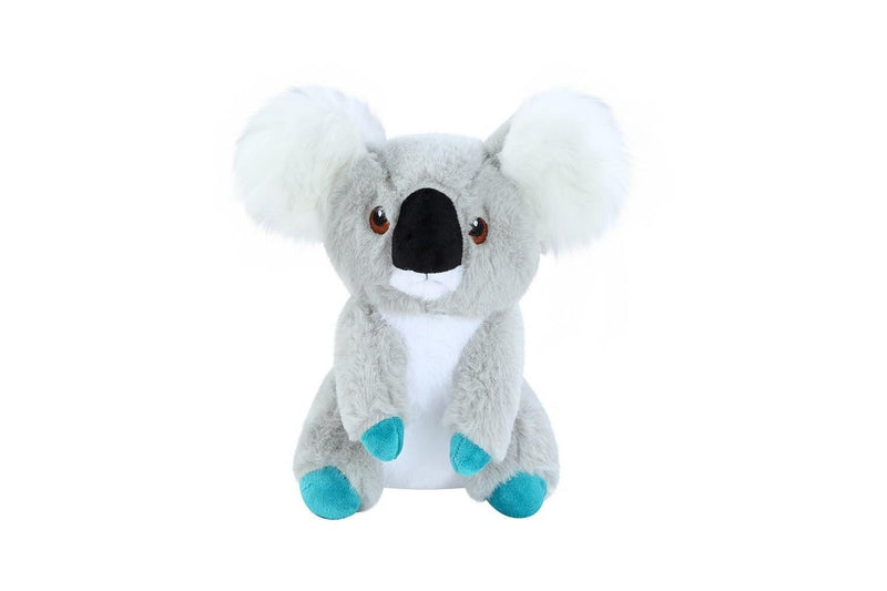 2x Paws & Claws Outback Buddies Koala Interactive Pet Dog Soft Toy w Squeaker