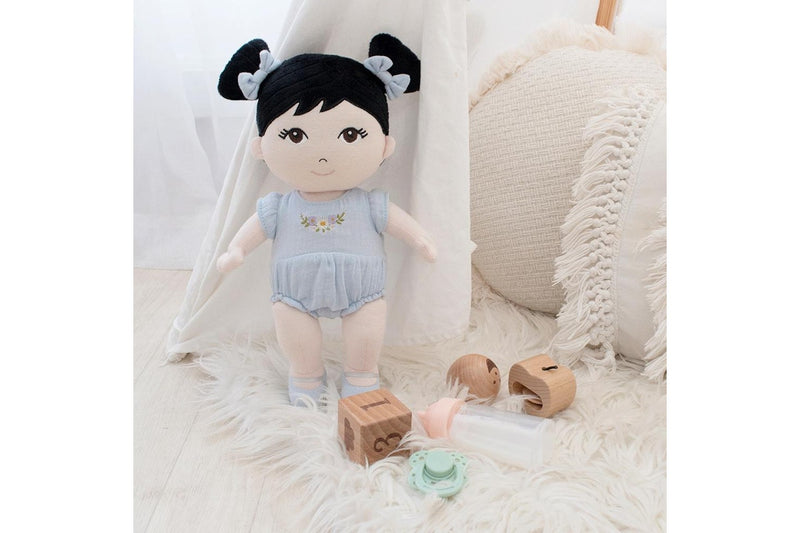 Living Textiles 31cm Olivia Cotton My First Soft Doll Baby Infant Toddler Toy 0+