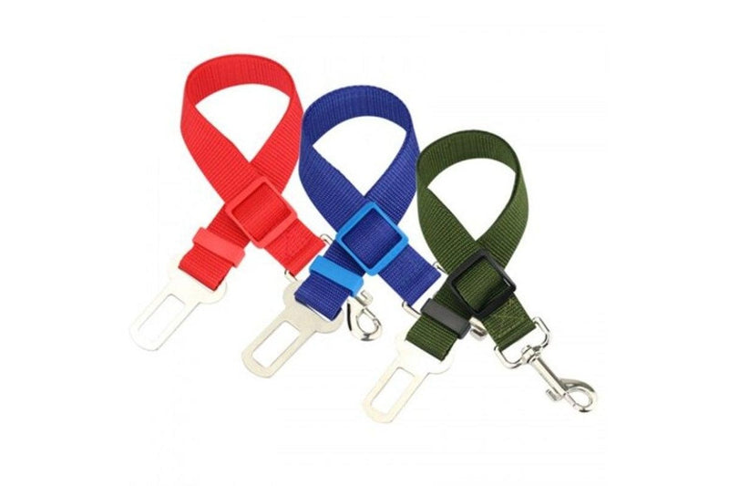 Pet Car Quality Material Seat Belt Dog Traction Rope Army Green - Standard