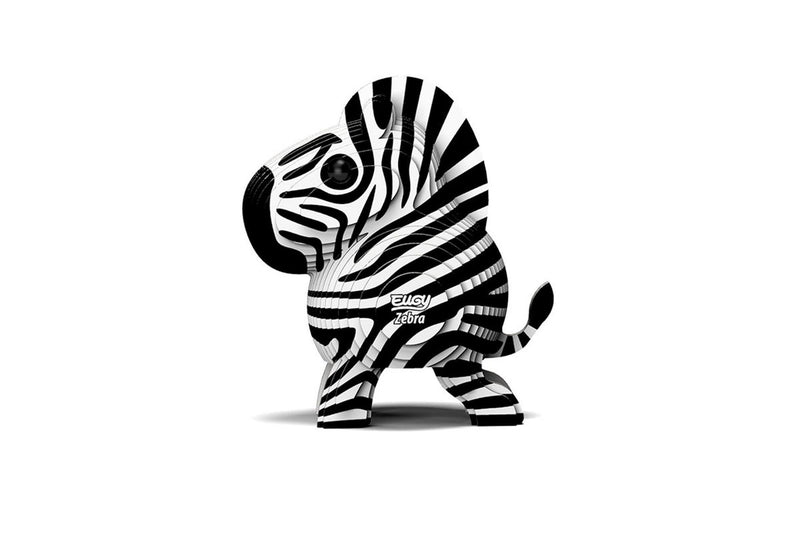 Eugy: Zebra - 3D Cardboard Model